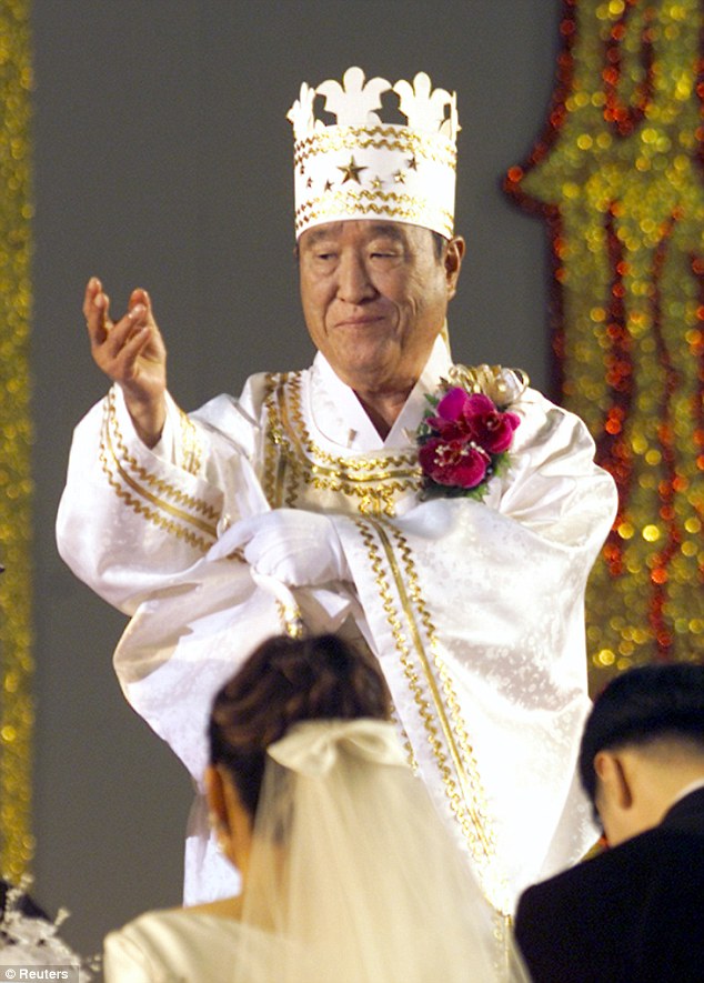 The late Rev. Sun Myung Moon, leader of the Unification Church | via dailymail.co.uk