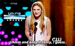 Bella Thorne Young Hollywood Awards Via giphy.com.