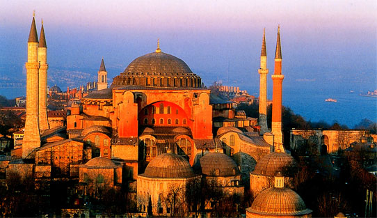 Exterior Hagia Sophia, Turkey. Image Courtesy of teslasociety.com.